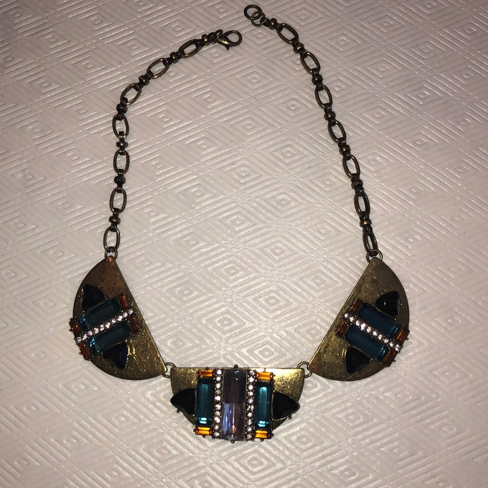 Gold statement choker. Never worn